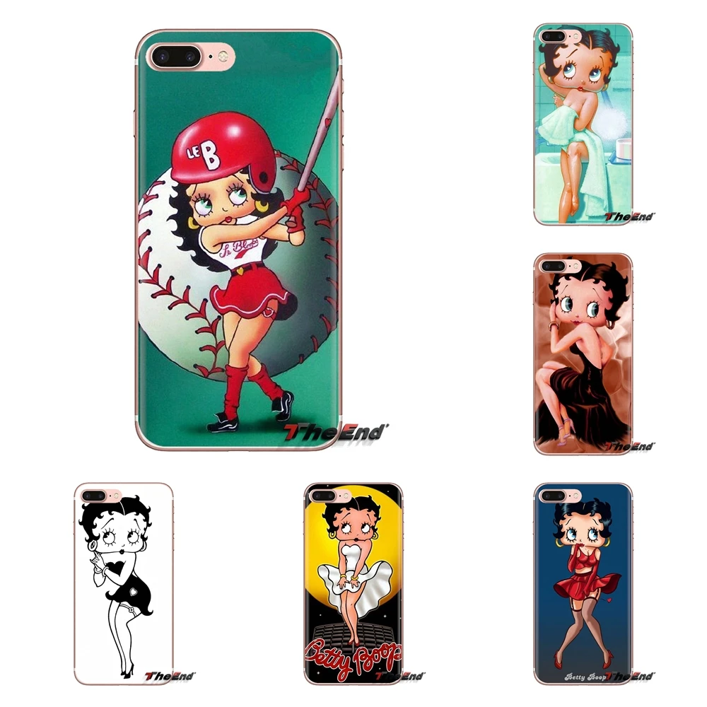 

Sexy Cartoon Girl Betty Boop Arted For Huawei Nova 2 3 2i 3i Y6 Y7 Y9 Prime Pro GR3 GR5 2017 2018 2019 Y5II Y6II Soft Shell Case