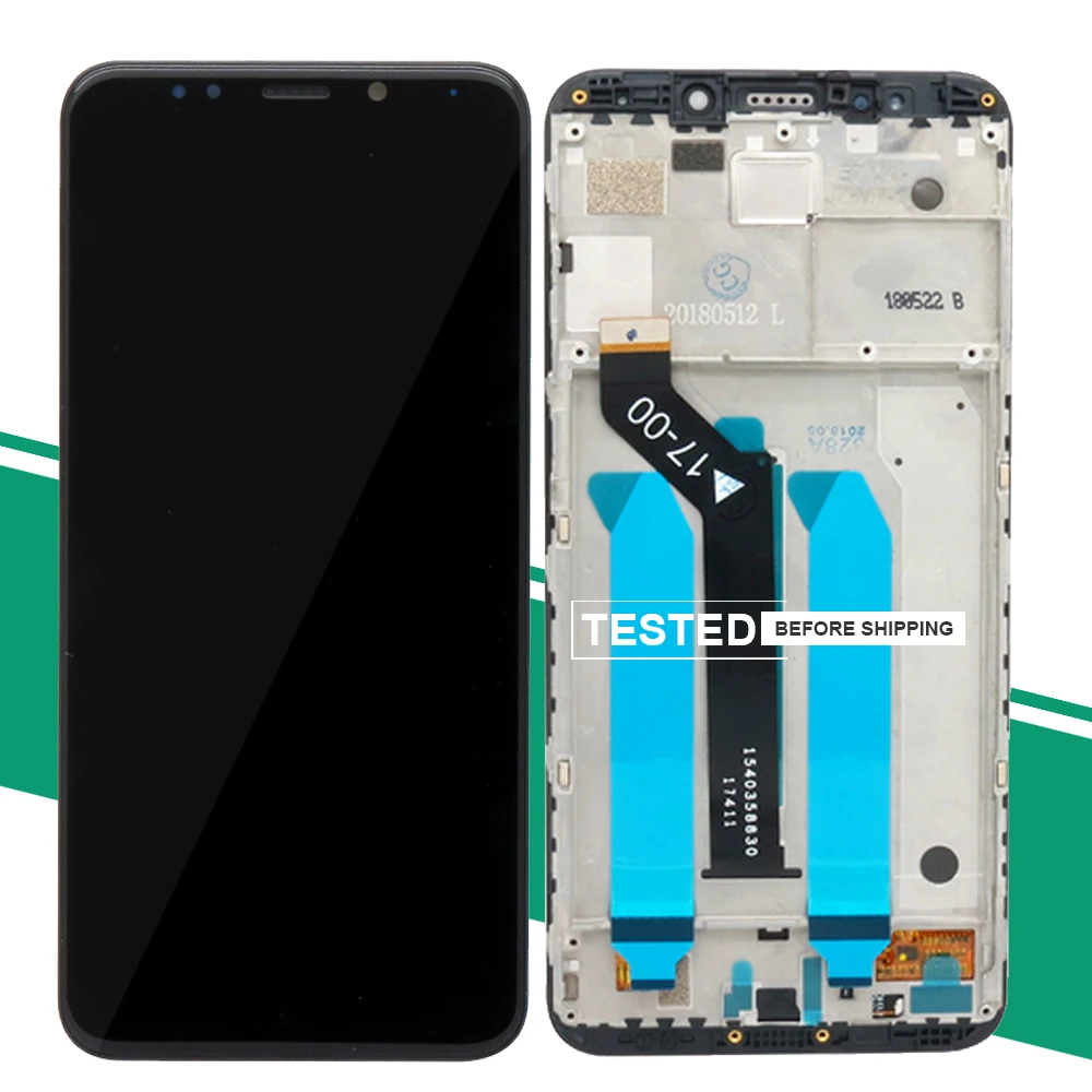 

LCD Display Touch Screen for Xiaomi Redmi 5 Plus LCD Screen with Frame Digitizer Redmi 5Plus 5 Plus Replacement Parts