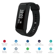 IPX7 Водонепроницаемый фитнес-трекер Bluetooth 4.0 Спорт браслет спальный мониторинга сердечного ритма умный группа браслет шагомер