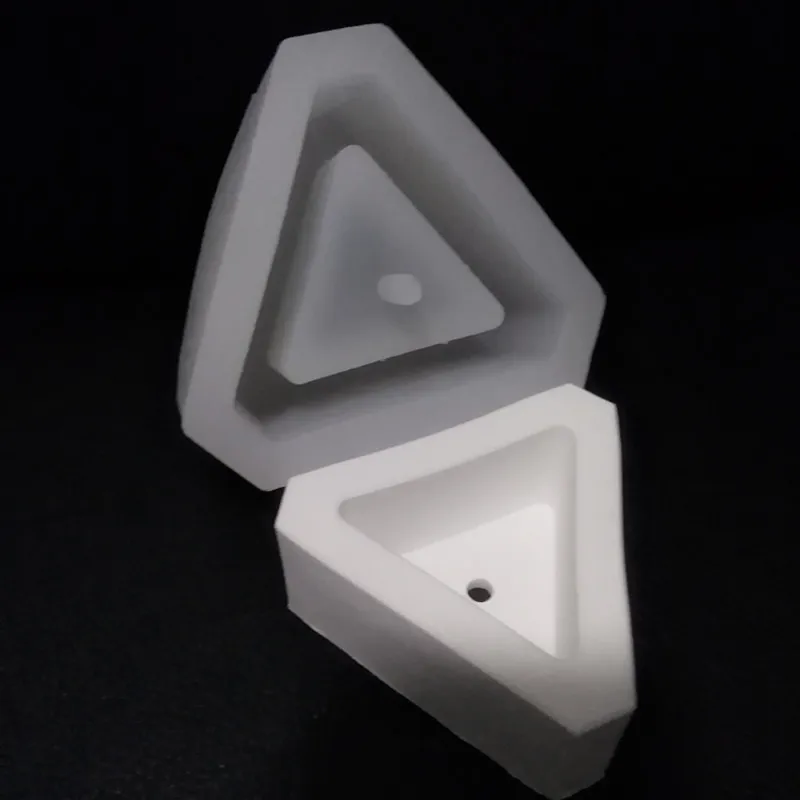 Concrete Silicone Planter Mold Small Decorating Flowerpot Mould DIY Cement Mould for Cactus Plants