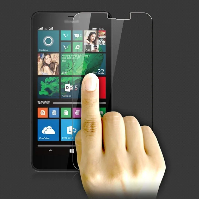 2 шт Стекло для Microsoft Lumia 640 XL защита экрана закаленное стекло стеклянная пленка