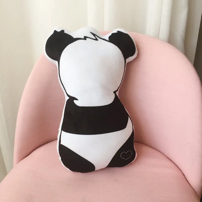 Animais de Pelúcia Recheado de Pelúcia Brinquedos as Crianças Bonito Populares Travesseiro Dinossauro Cão Coruja Hipocampos Panda Almofada Presentes 1 pc Ins 5 Cheap Almofadas de pelúcia