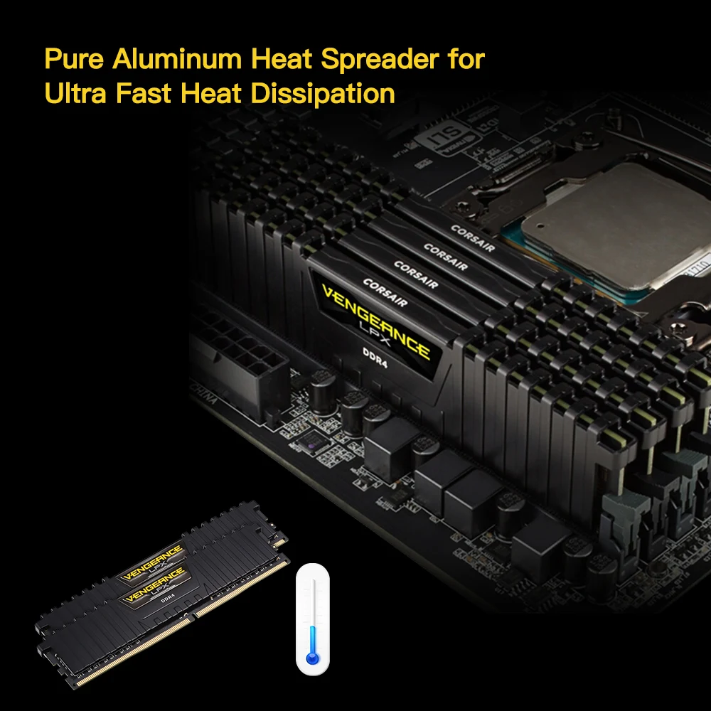  CORSAIR Vengeance RAM Memory LPX 4GB 8GB 16GB 32GB DDR4 PC4 2400Mhz 2666Mhz 3000Mhz 3200Mhz Module 