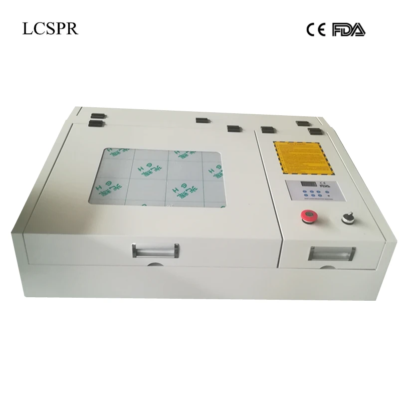 

50W CO2 laser engraving and cutting machine 4040 laser engraver and cutter free shipping with higher quality