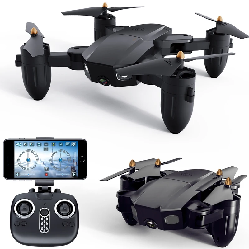 Мини Дроны с камерой 480P/720P HD WiFi FPV RC Квадрокоптер RTF режим удержания высоты в
