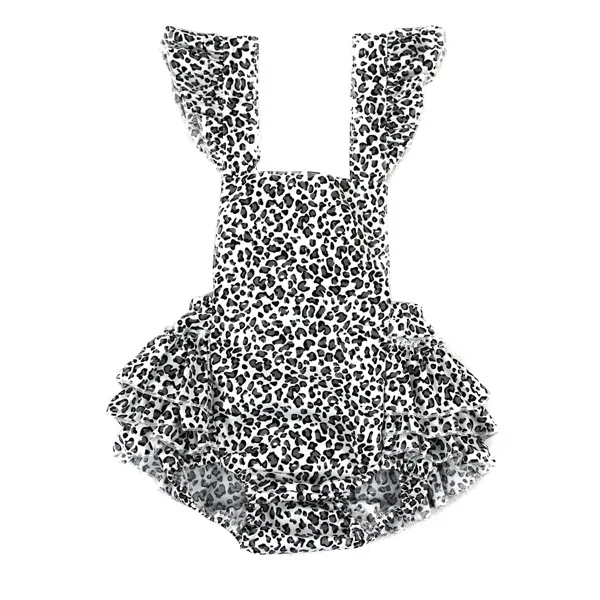 overall leopard baby