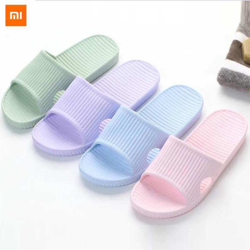 Xiaomi Mijia/мягкие детские женские и мужские сандалии нескользящие домашние тапочки