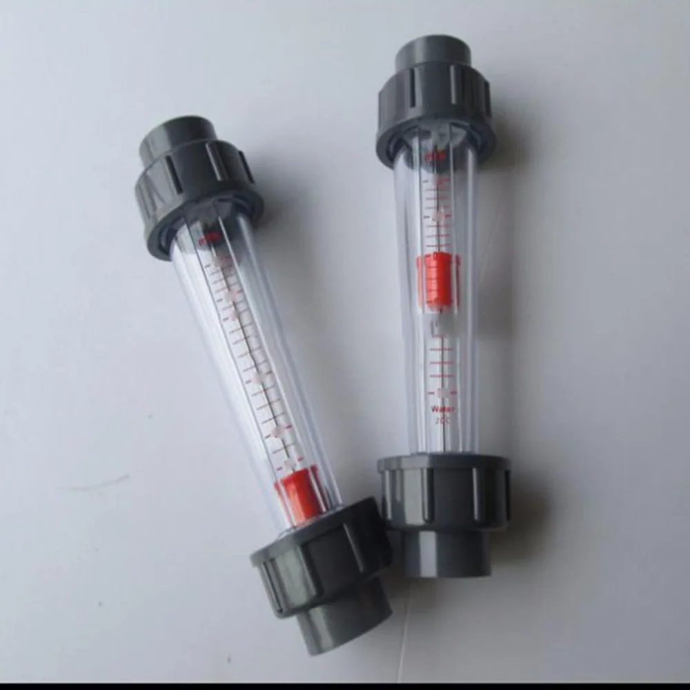 

LZS-50(1-10m3/h) plastic tube type series rotameter flow meter Tools Measurement Analysis Flow Measuring water FlowMeters