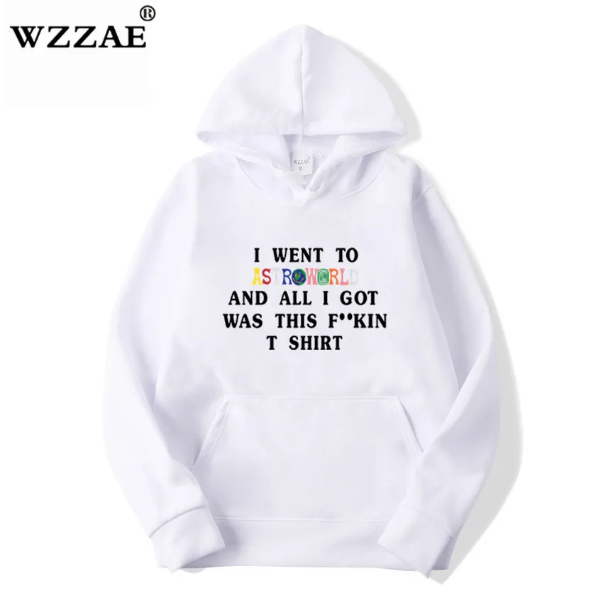 

ASTROWORLD look mom i can fly hoodie Travis Scott Astroworld hoodie 2019 Gift Print Men's Hip Hop Pullover Sweatshirt