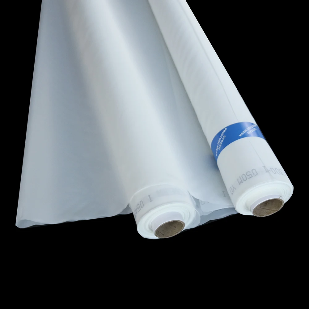 

120T 300Mesh 40UM White 1Meter monofilament fabric screen printing mesh textile printing mesh 100% polyester monofilament mesh