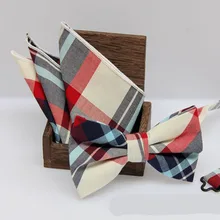 Mantieqingway мужской Клетчатый Карманный квадратный галстук-бабочка набор мна деловой галстук-бабочка Cravats свадебный красочный плед Hanky Карманный полотенце