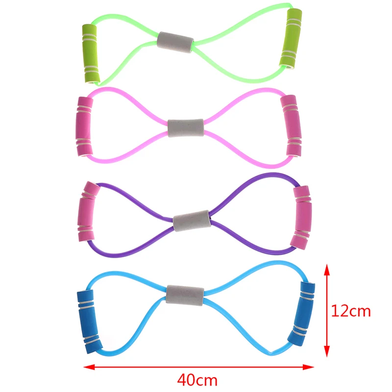 Elastic Rubber Loops Resistance Bands 8 Shaped Fitness Latex Pull Rope Sports Rubber Expander Band Yoga Pilates Fitness Belt Elastic Rubber Loops Resistance Bands 8 Shaped Fitness Latex Pull Rope Sports Rubber Expander Band Yoga Pilates Fitness Belt