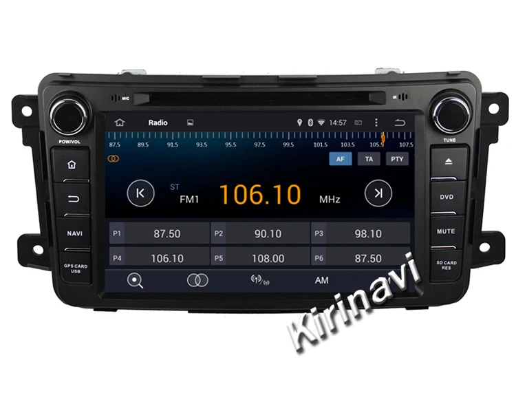 Top KiriNavi Android 7.1 car multimedia system for mazda cx9 cx-9 2007-2015 car radio dvd gps navigation stereo WIFI 3G Playstore 2