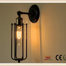 Настенные светильники модели RH Ретро стиль; дизайнерское детское платье в стиле лофт, для промышленных помещений и складов стены гладиатора AC220V