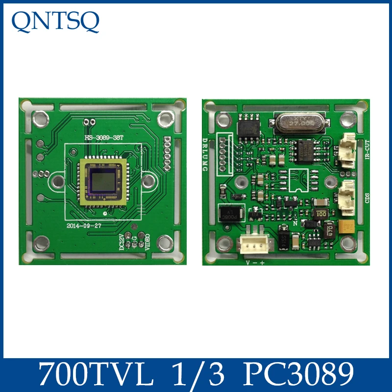 CCTV CMOS 700TVL Board Camera Module 1//3/" CMOS PC3089 CMOS Analog Board