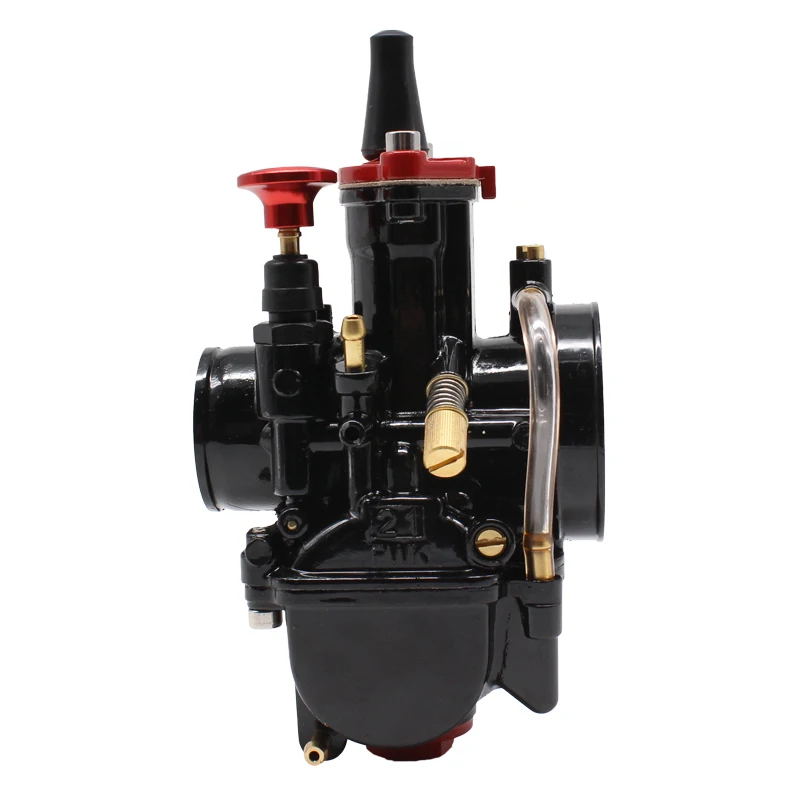 Comprar PowerMotor 21 24 26 28 30 32 34mm Universal Negro mizuni Maikuni PWK carburador partes Scooters con Power Jet motocicleta ATV
