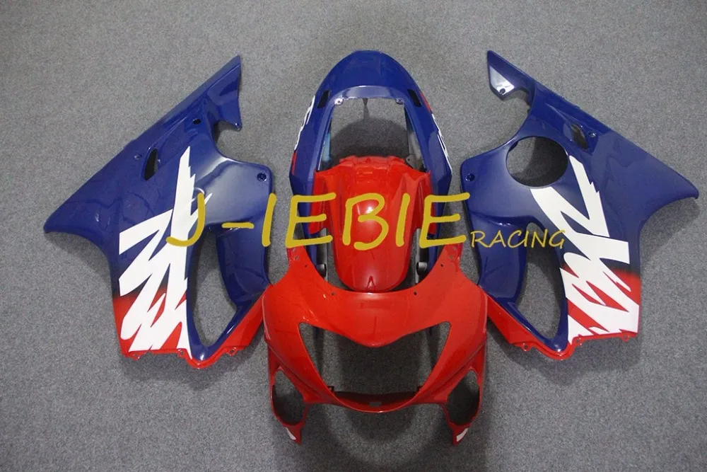 

Red Blue Injection Fairing Body Work Frame Kit for HONDA CBR600 CBR 600 F4 1999 2000