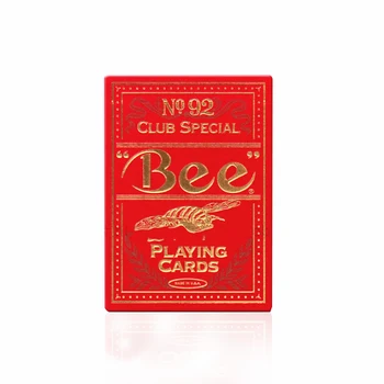 

imported bee playing cards magic tricks magic props red or blue
