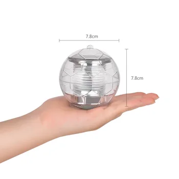 

Water Floating Ball Lamp LED Underwater Light Solar Powered Color Changing Landscape Pond Light Decorative
