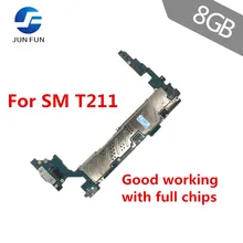 Бренд Jun Fun 8 Гб разблокированная материнская плата для Samsung Galaxy Tab 3 7,0 T211 материнская плата Android OS логическая плата с чипами
