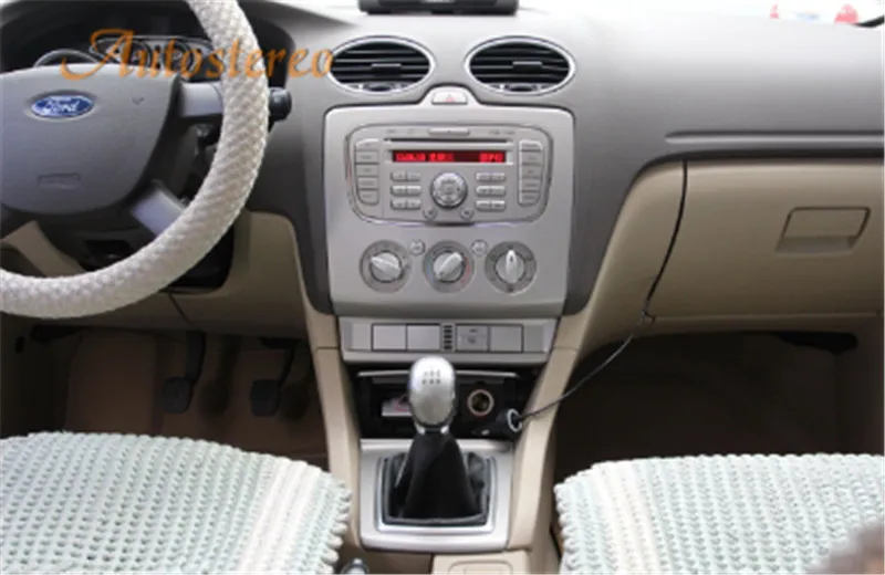 Cheap 2 din Android 8.0 car dvd radio video player 4G+32G 9 inch for Ford Focus 2004 - 2011 wifi BT navigation Quad Core map 2G FM RDS 7