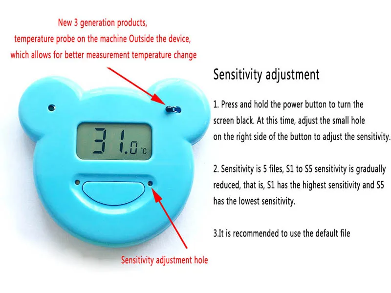 24 часа температурный мониторинг, Детский термометр, будильник, ночник, детский видеоняни, мать, дети, безопасность, детский монитор