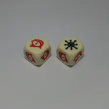 Free shipping Exclusive NEW 2pcs 6-sided16mm ROUND corners special D6 dice for board game accessories