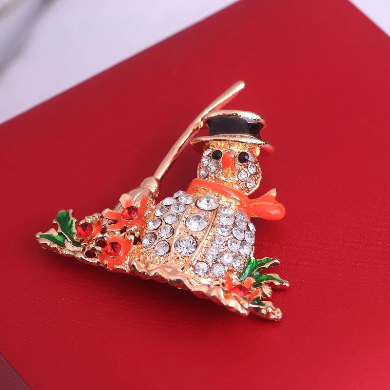 

z1234 New Christmas Brooches for Women Fashion Jewelry Festival Brooch Pins Good Gift Winter christmas tree /heart/Deer Brooch