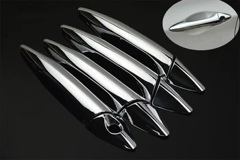 

FUNDUOO For Hyundai Elantra 2012 2013 2014 2015 2016 New Chrome Car Side Door Handle Cover Trim Sticker Free Drop Shipping