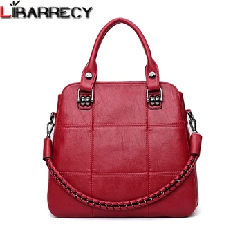 

Luxury Ladies Genuine Leather Handbag Large Capacity Women Bag Fashion Shoulder Bag Female Designer Crossbody Bags for Women Sac