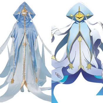

Cardcaptor Sakura Cosplay CCS Clear Card Arc Shinomoto Akiho D Magician Clan Costume Robe Dress Halloween Party Costumes