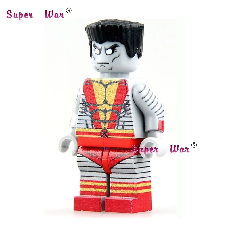 

50pcs superhero Colossus X men TV building blocks action bricks friends for girl house games kids children toys