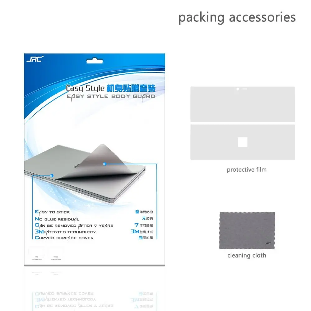 For Microsoft Surface Pro 4 Pro 3 Back Body Cover Protective Stickers Skins