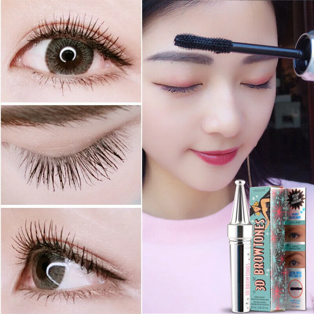 New Black Mascara Thick Curling Waterproof Mascara Long Thick Curling Eyelashes Long Lasting Eyelash Extension