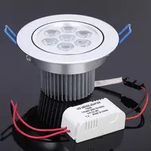 7 W Bridgelux светодиодный светильник, 700LM, включает привод, AC85-265V, CE& ROHS, 2 года гарантии