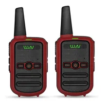 

ML1 2pcs WLN KD-C52 MINI Handheld Transceiver KD C52 Two Way Radio Ham Radio Station Walkie Talkie for Gift Kids Children