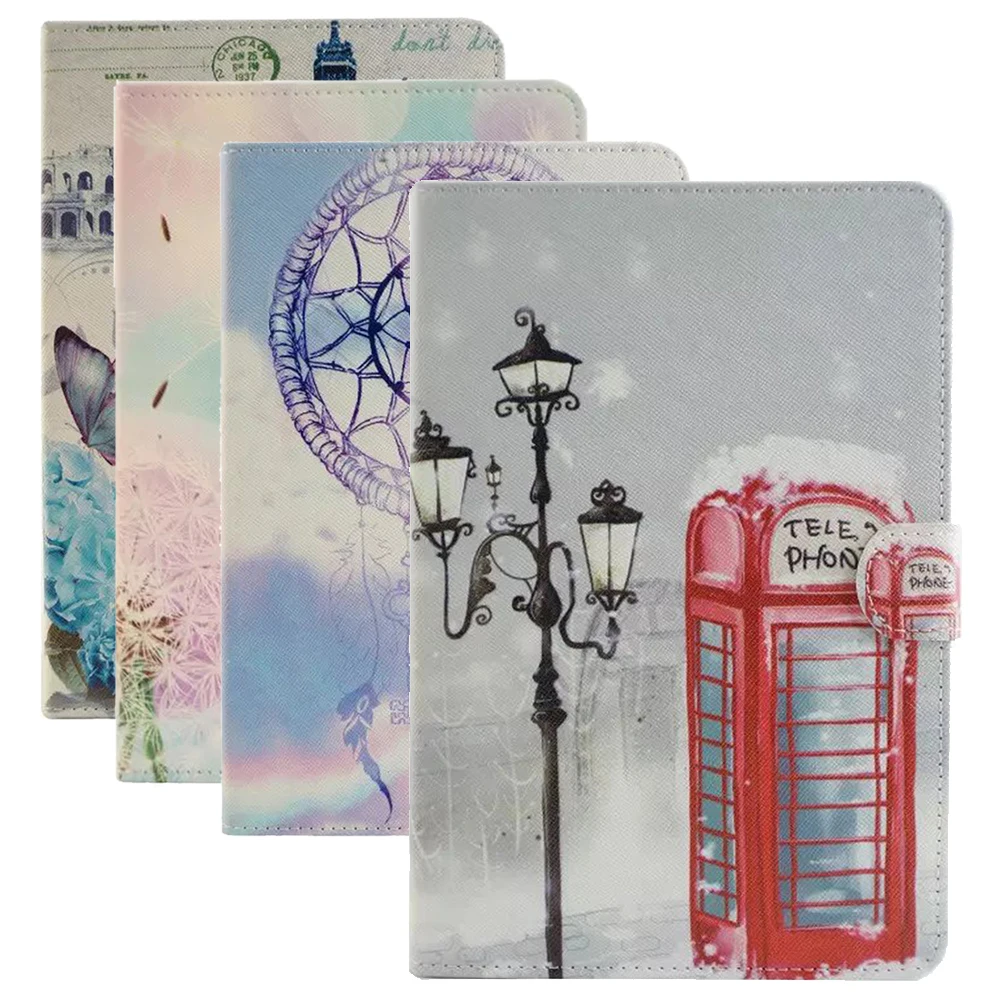 

Unique fashion print leather case for samsung galaxy tab A 8.0 T350 T355 SM-T355 8'' tablet cover case stylish designs