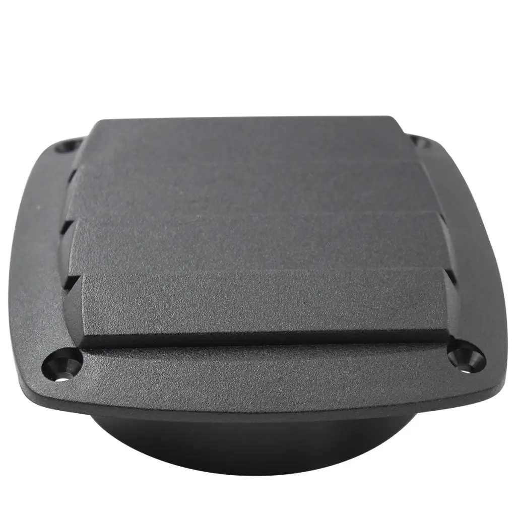 4 Inch Louvered Vents Style Boat Marine Hull Air Vent Grill Cover - Black