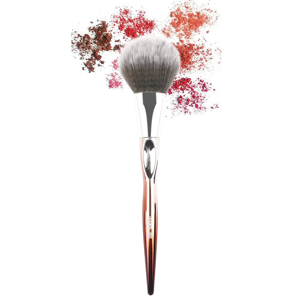 

Makeup Large Fan Goat Hair Blush Face Powder Foundation Cosmetic Brush Cosmetics Foundation Blending Blush Makeup Tool