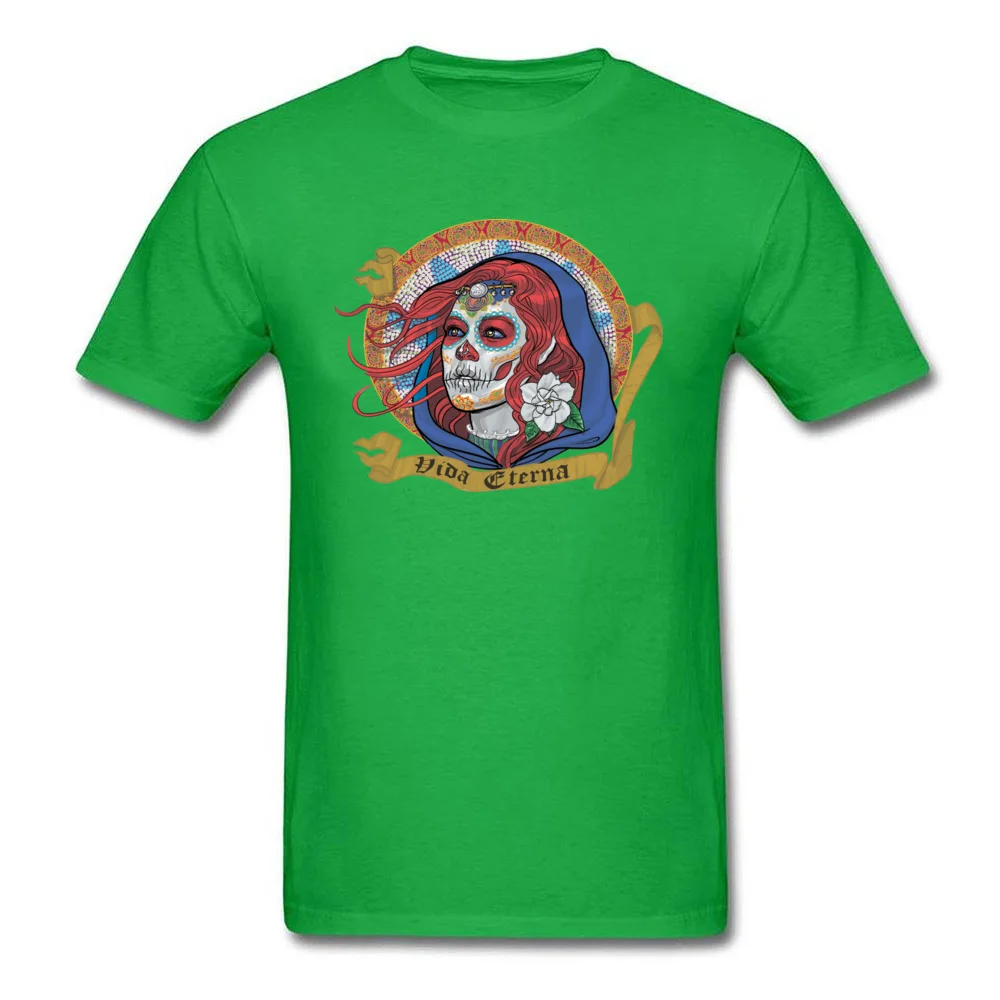 Red Catrina Day of the Dead_green