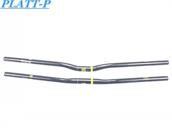 

New PLATT 3 K glossy carbon bikes handlebar folding bike Riser handlebar handlebar 25.4 * 600/620/640/660 MM For bicycle parts