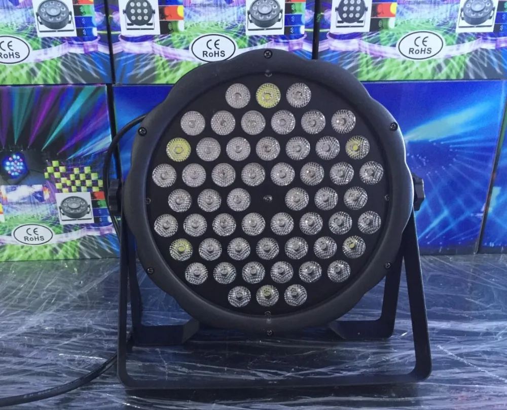 

54x3W led par DJ Par LED RGBW Wash Disco Light ktv DMX Controller