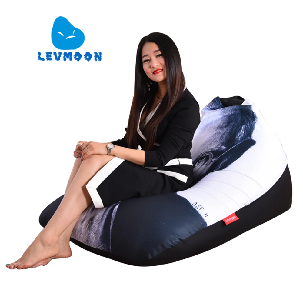 LEVMOON Beanbag кресло для дивана рабочие места Zac удобная сумка кровати без наполнения