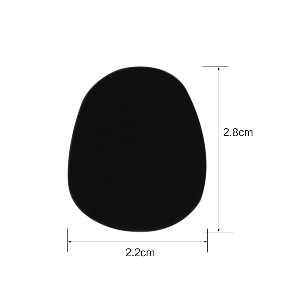 Низкая цена Hannan мундштук подушки альт-коврик с саксофоном 0,8 мм 8 шт один комплект