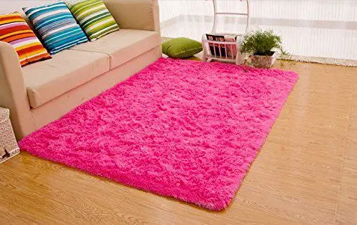 Ультра мягкие 4,5 см толстые домашние коврики для спальни Гостиная коврики одеяло для украшения дома