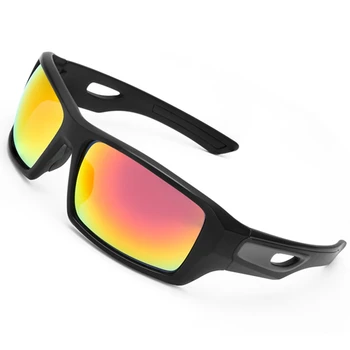 

Outdoor Sport Sunglasses Polarized Men Cycling Eyewear Women Casual Square Frame Driving Fishing Bicycle MTB Bike Sun Glasses