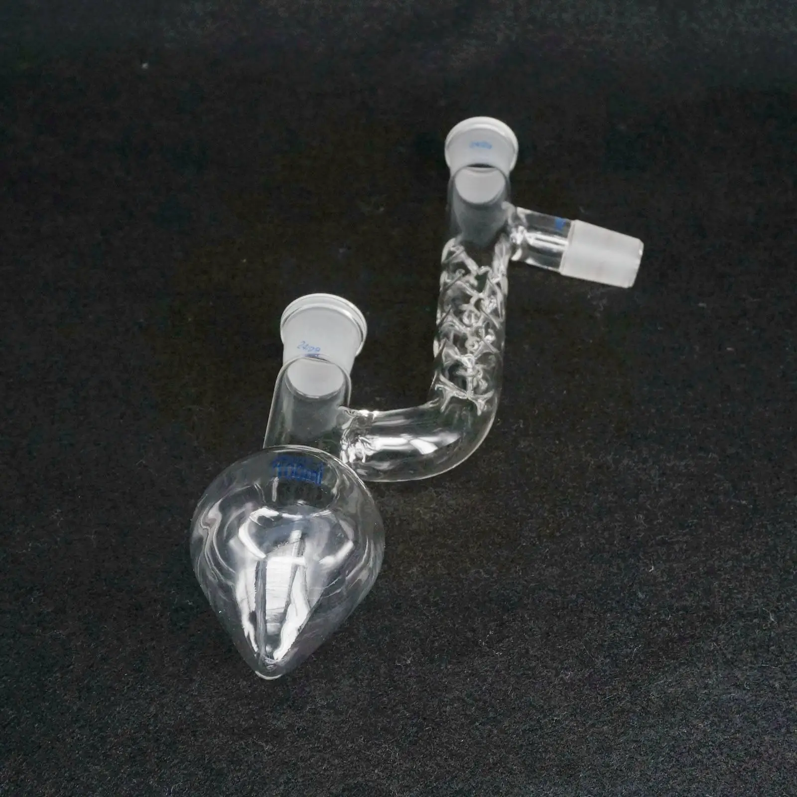 Accessorio Vetreria Chimica Tappo Vetro Cavo Testa Esagonale - Per