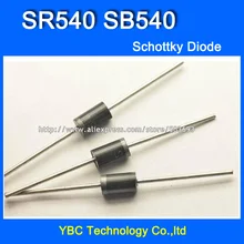 50 шт./лот SR540 SB540 5A/40 V диод Шоттки