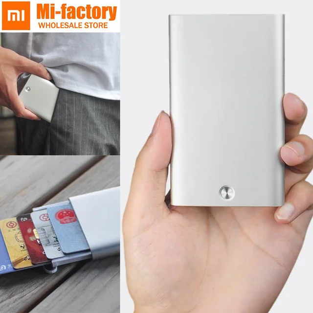 Xiaomi MIIIW Kreditkarteninhaber Mini ID Card Box Business Kreditkartenetui Case