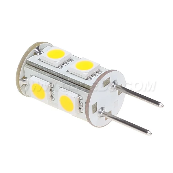 Бесплатная доставка светодиодная лампа G6.35 9led 5050SMD DC10 30V Yachts лодки корабли